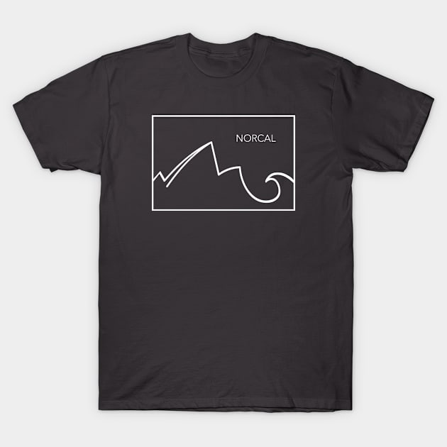 NorCal minimalist design T-Shirt by pholange